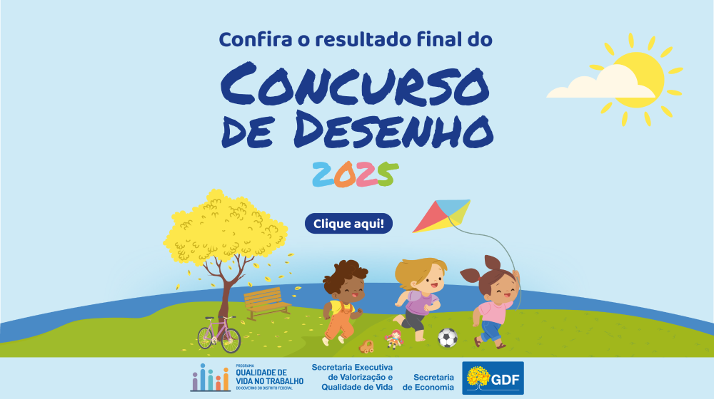 Capa da notícia: Dia das Crianças: GDF divulga vencedores do Concurso de Desenho 2025